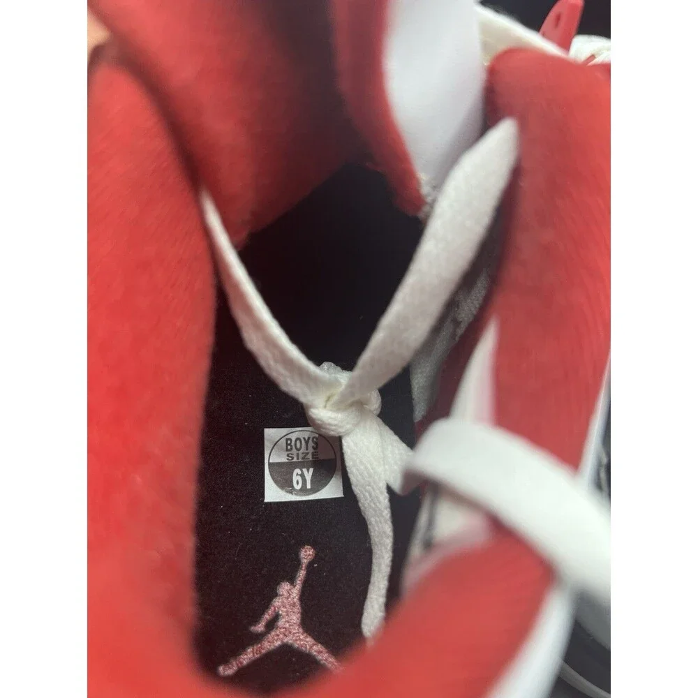 Air Jordan 4 Retro 'Fire Red' 2012 GS Size 6Y / Wmn's 7.5 (408452-110) DS OG ALL